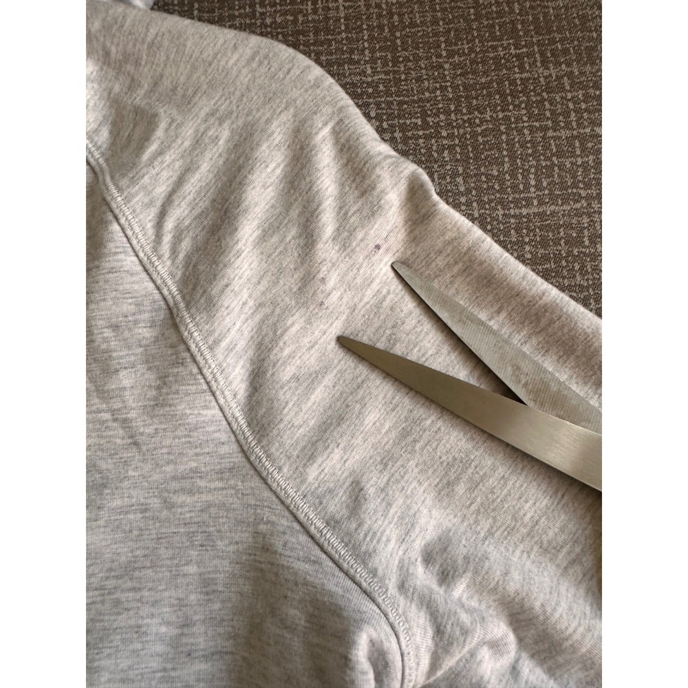 Lululemon Kanto Catch Me Jacket Heathered Grey Asymmetric Zip Size 6 W4AZ6S - Picture 13 of 13